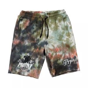 Nwt Prps Gambrel Tie-Dye Drawstring Shorts